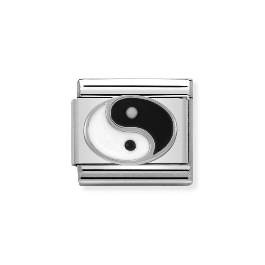 Composable Silver Ying Yang 330202/14