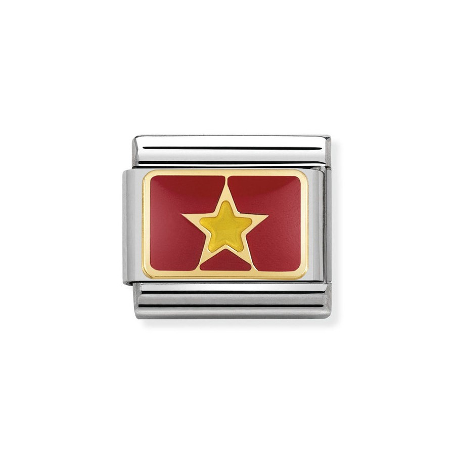 Nomination Composable Gold 18K flaga Wietnamu 030236/20