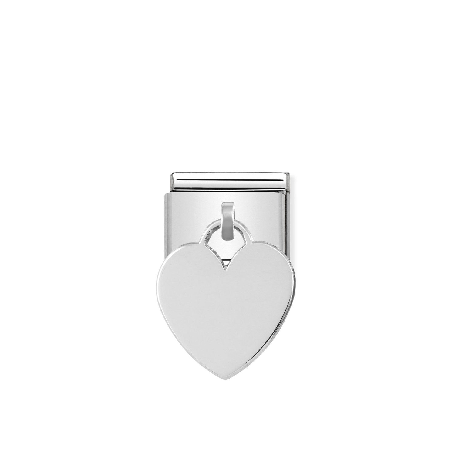 Composable Silver Charms serce 331801/02