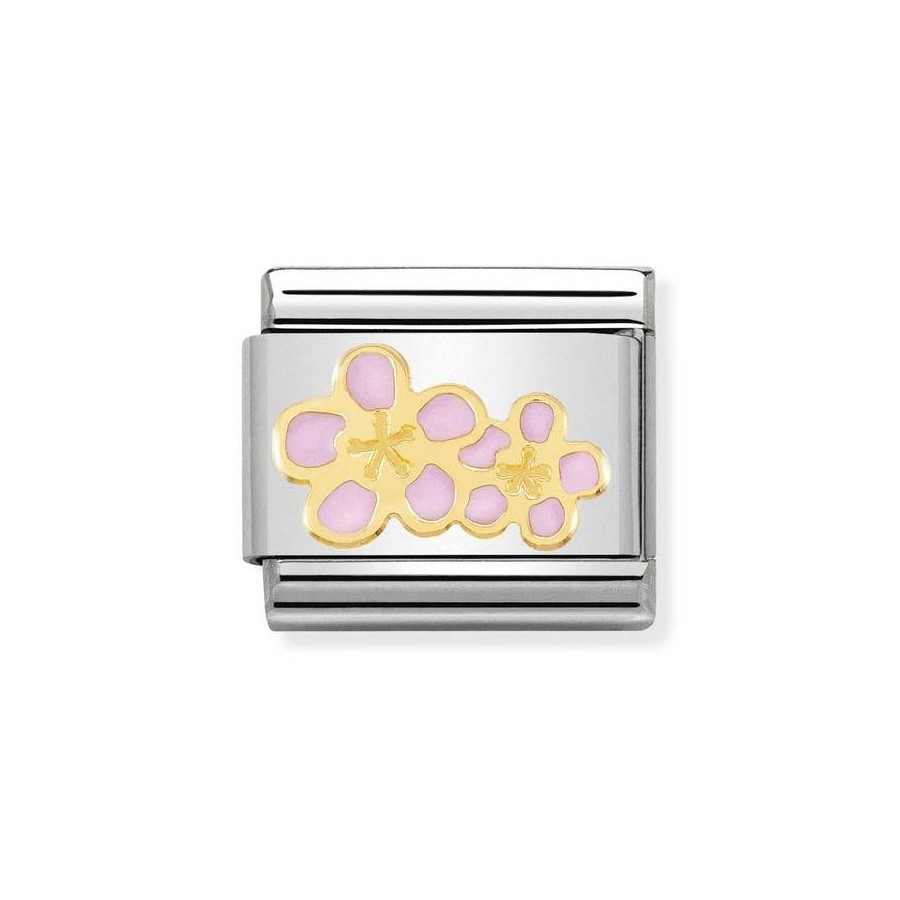 Composable Gold Różowe kwiaty brzoskwini 030278/16