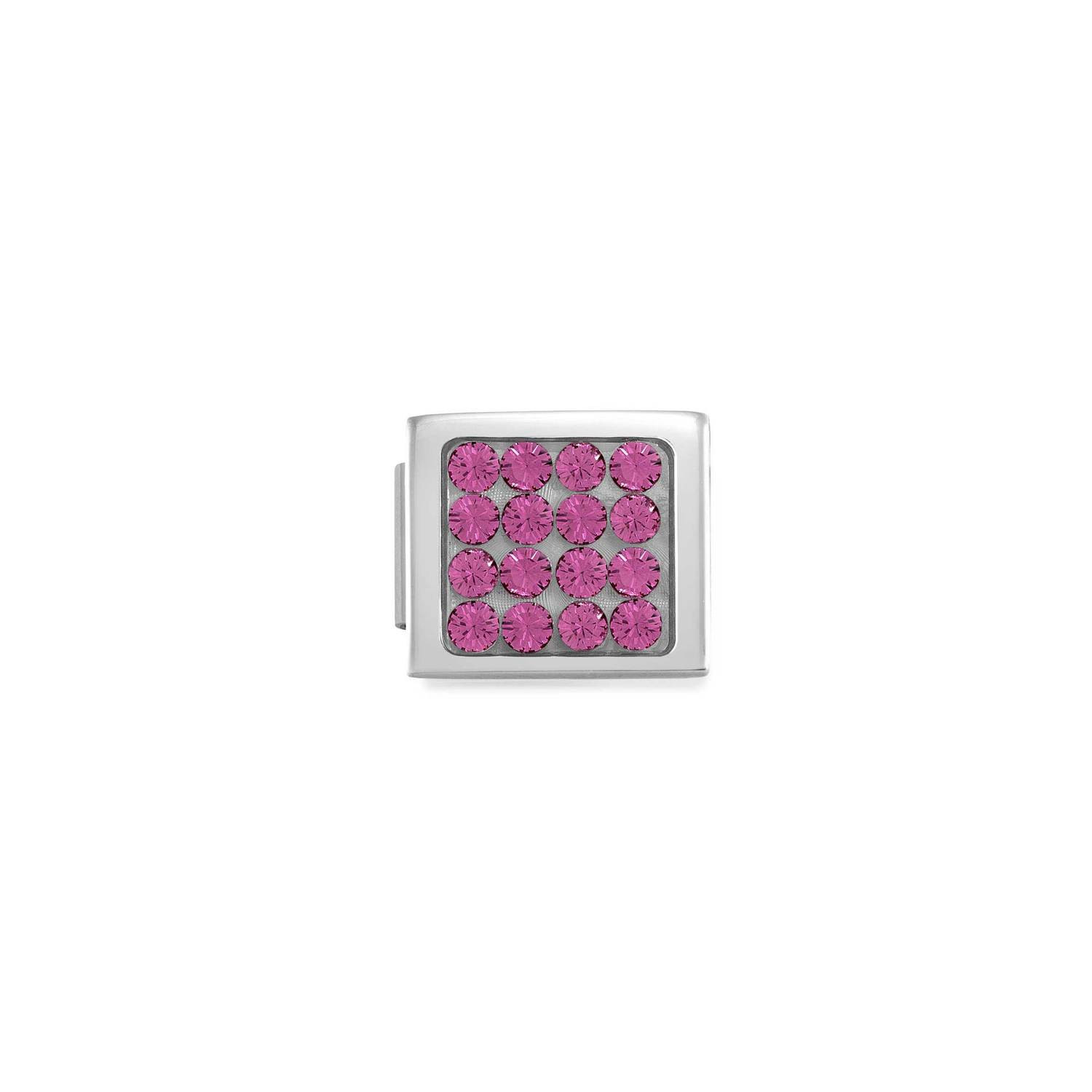 Composable Glam Różowe kryształy Swarovski pave 230601/06