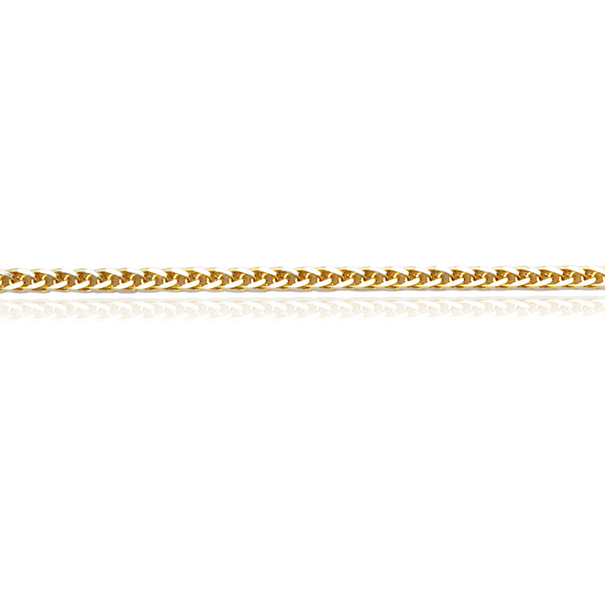 Łańcuszek złoty pr. 585 o splocie lisi ogon ZW-Z-Z03-D40-ZAA0919