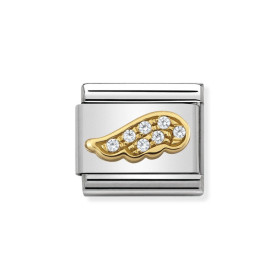 Composable Gold Skrzydełko z cyrkoniami 030322/32