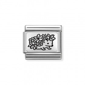 Composable Silver Jeż w kwiatach 330111/29