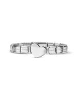 Bransoletka Nomination Italy Trendsetter Heart w kolorze srebrnym 021158/022