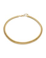 Naszyjnik srebrny pozłacany Sif Jakobs Riva SJ-N2750-YG