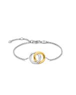 Bransoletka srebrna pozłacana TI SENTO 2790SY