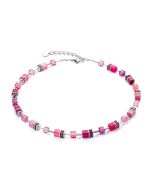 Naszyjnik Coeur de Lion GeoCUBE® Viva Magenta 2838/10-0422