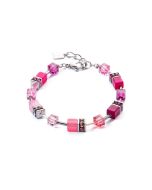 Bransoletka Coeur de Lion GeoCUBE® Viva Magenta 2838/30-0422