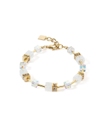 Bransoletka Coeur de Lion GeoCUBE® Iconic Nature złoto-biały 3018/30-1416