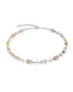 Naszyjnik Coeur de Lion GeoCUBE® Agate & Hematite 4017/10-1216