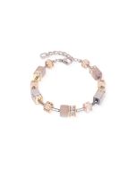 Bransoletka Coeur de Lion GeoCUBE® Agate & Hematite 4017/30-1216