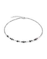 Naszyjnik Coeur de Lion Princess Shape Mix czarny 4239/10-1314