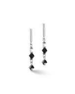 Kolczyki Coeur de Lion Princess Shape Mix czarne 4239/21-1314