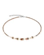 Naszyjnik Coeur de Lion Sparkling Princess Mocha Mousse 4567/10-1100