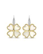 Kolczyki srebrne pozłacane TI SENTO 78005MW
