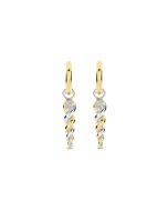 Kolczyki srebrne pozłacane TI SENTO 78020ZY