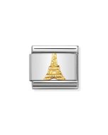 Nomination Composable Gold 18K Wieża Eiffla Paryż 030123/15