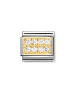 Composable Gold Białe cyrkonie 030314/01