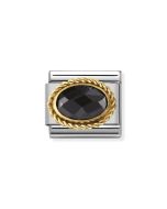 Composable Gold Czarna cyrkonia 030602/011