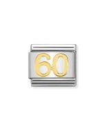 Nomination Composable Gold 18K Liczba 60 030109/43