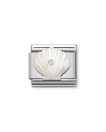 Composable Silver Muszla z masą perłową 330509/11