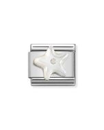 Composable Silver Rozgwiazda z masą perłową 330509/12