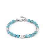 Bransoletka Nomination Italy Instinctstyle Stones turkus 027930/003