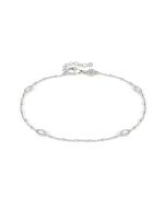 Bransoletka Nomination Italy Anklets srebrna łezka z cyrkoniami 241001/063