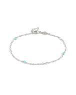 Bransoletka Nomination Italy Anklets srebrna z turkusem 241000/003