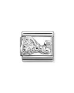 Nomination Composable Silver Klucz z cyrkoniami 330304/48