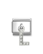 Nomination Composable Silver litera "L" 331818/12