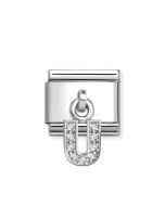 Nomination Composable Silver litera "U" 331818/21