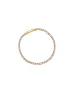 Bransoletka srebrna pozłacana Sif Jakobs Ellera Grande SJ-B2870-CZ-YG-17