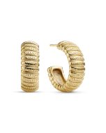 Kolczyki srebrne pozłacane Sif Jakobs Riva SJ-E2755-YG