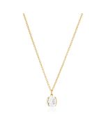 Naszyjnik Sif Jakobs Ellisse złoty SJ-N2353-CZ-YG