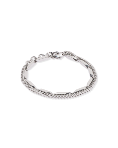 Bransoletka Coeur de Lion Twisted Layers srebrna 0801/30-1700