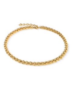 Naszyjnik Coeur de Lion Mesh w kolorze złotym 0803/10-1600