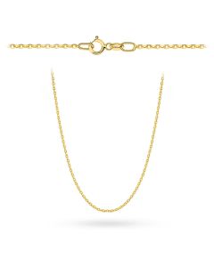Łańcuszek złoty pr. 585 42 cm L00034GS