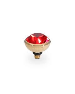 Wkręcany top QUDO Bottone scarlet w kolorze złotym 100004/47-4349