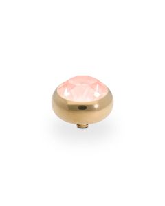 Wkręcany top QUDO Sesto crystal flamingo ignite w kolorze złotym 100013/47-4272