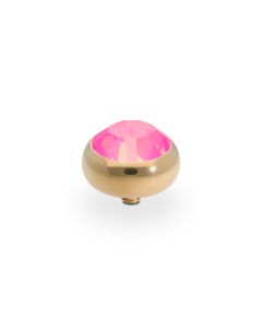 Wkręcany top QUDO Sesto crystal dahlia ignite w kolorze złotym 100013/47-4428