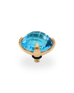 Wkręcany top QUDO Seano aqua w kolorze złotym 100062/47-6002
