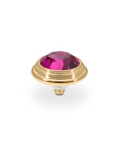 Wkręcany top QUDO Oroli fuchsia w kolorze złotym 100074/47-4401