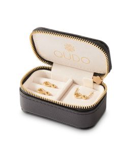 Zestaw biżuterii w szkatułce QUDO Eterna złoty nieskończoność 102031/54-1816