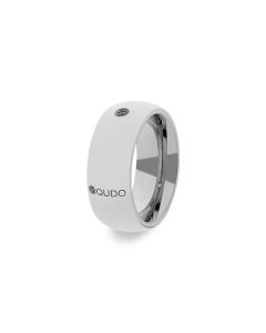 Pierścionek - baza QUDO Big w kolorze srebrnym 104002/41-1700_58