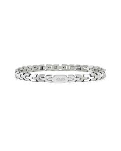 Bransoletka Nomination Italy Virtus Code z czarnymi diamentami 0.008 ct w kolorze srebrnym 133104/007