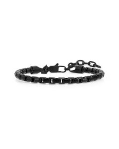 Bransoletka Nomination Italy Bold Steel w kolorze czarnym 133204/015