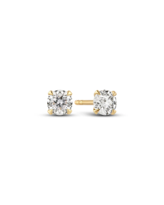 Kolczyki Sif Jakobs Venice Solitaire Picollo z diamentami labolatoryjnymi złoto 14K 0.22 ct SJ-E2501-WD-YG