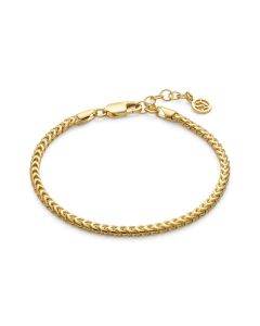 Bransoletka srebrna pozłacana Sif Jakobs Muro SJ-B2754-YG